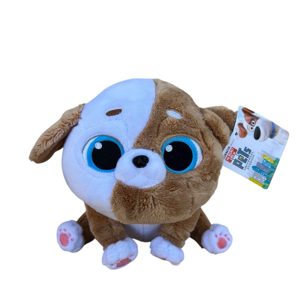 UNIVERSAL STUDIOS THE SECRET LIFE‎ OF PETS 2 TOY PICKLES PUPPY PLUSH NEW W TAGS